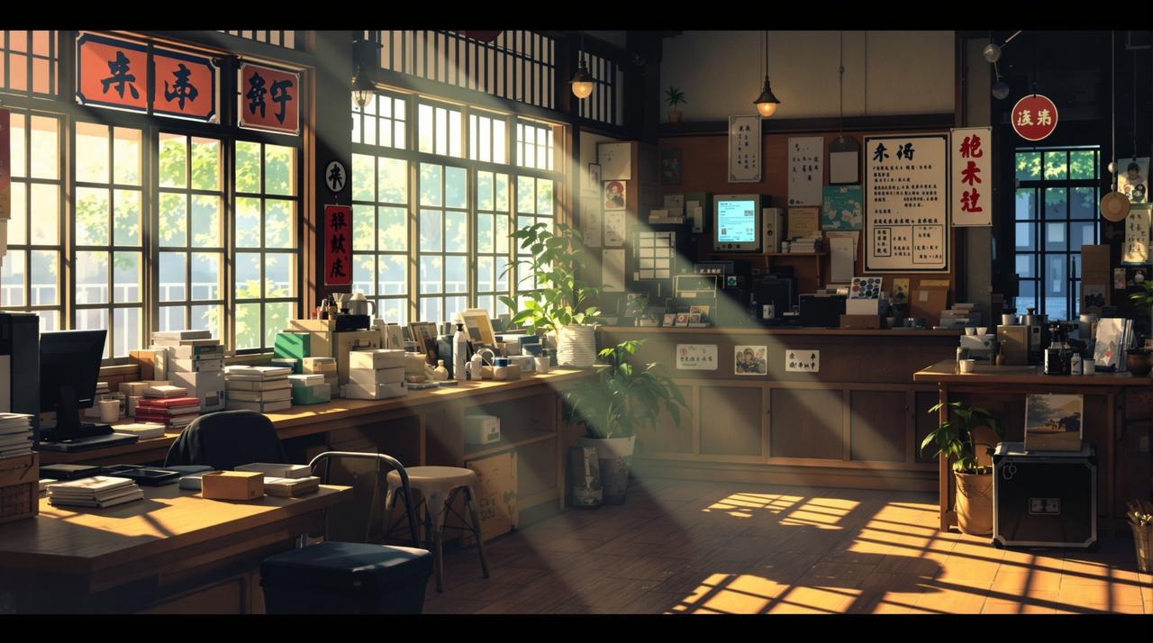 番茄短剧在线 旧时光邮局 第12话，旧时光邮局治愈短剧最新话